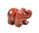 Elefante in Diaspro Rosso. Soprammobile, Idea Regalo