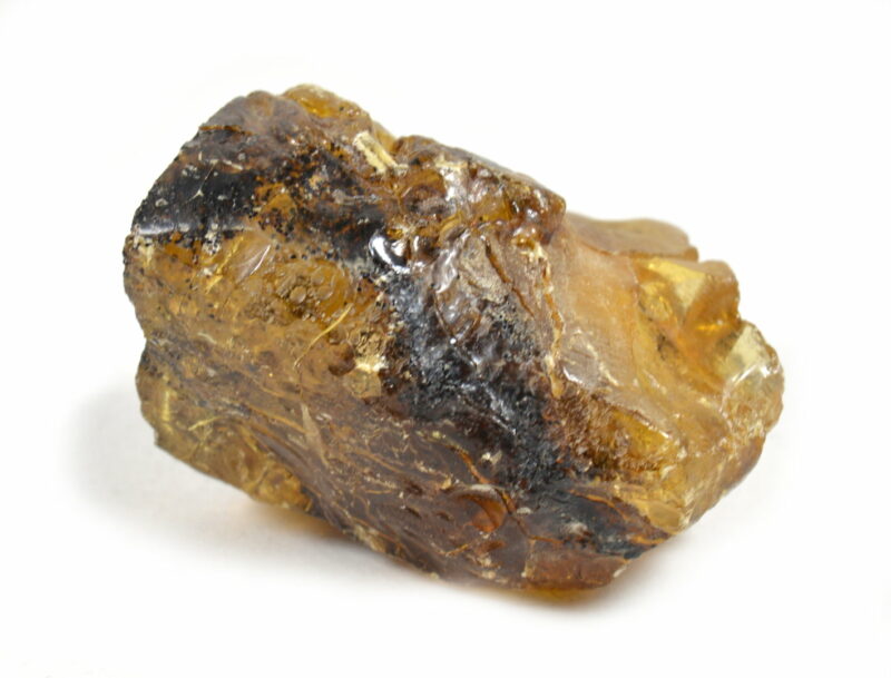 Minerale Lavorato in Ambra Grezza. Soprammobile, Idea Regalo - immagine 2