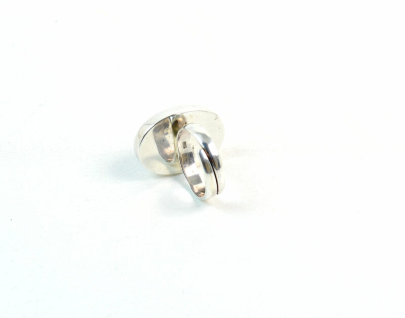 Anello in Labradorite ovale e Argento 925 - immagine 3