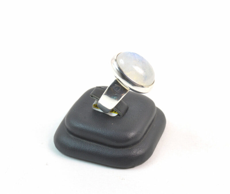 Anello in Labradorite sfaccettata ovale e Argento 925 (Copia) - immagine 2
