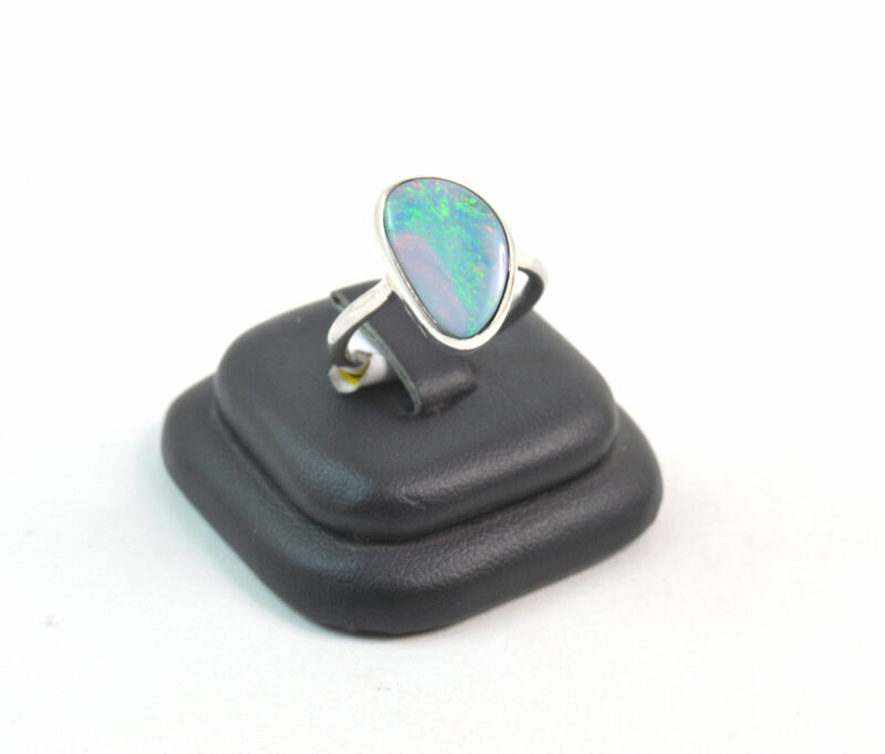 Anello in Opale Australiano e Argento 925 - immagine 3