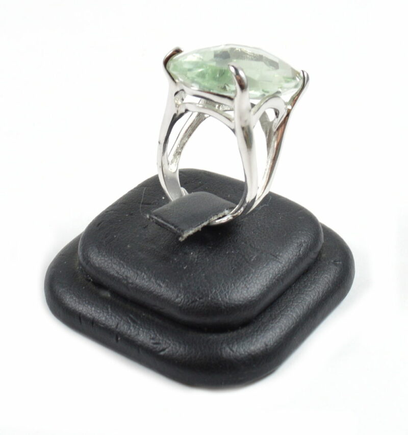 Anello in Argento 925 con Prasiolite - immagine 5