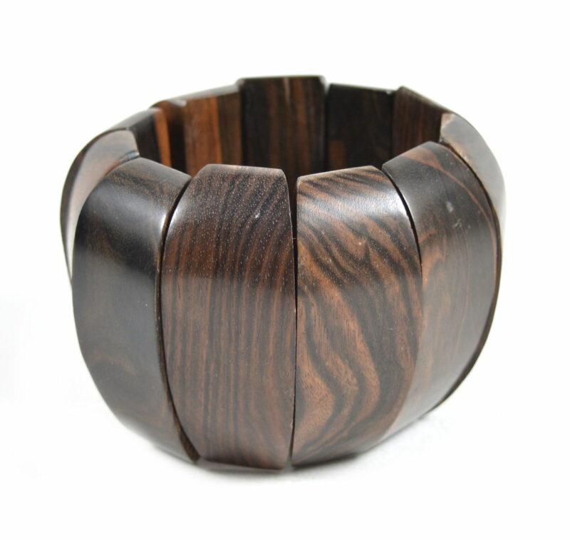 Bracciale Elasticizzato in Legno bombato - immagine 3