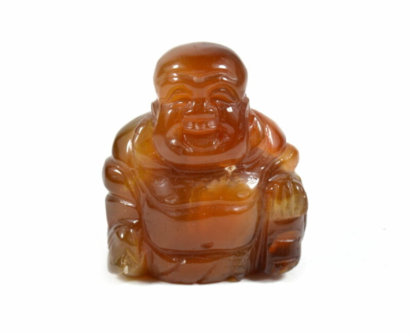 Buddha in Corniola. Soprammobile, Idea Regalo