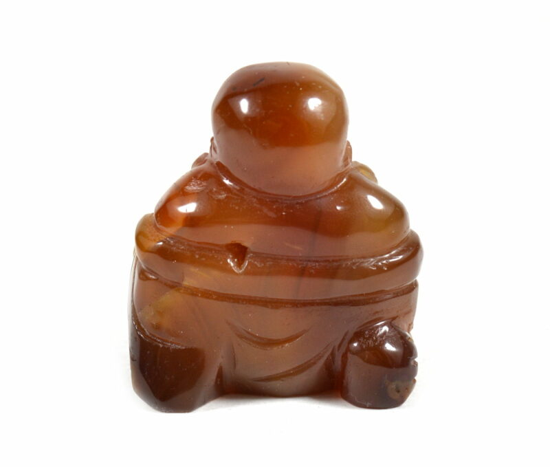 Buddha in Corniola. Soprammobile, Idea Regalo - immagine 2