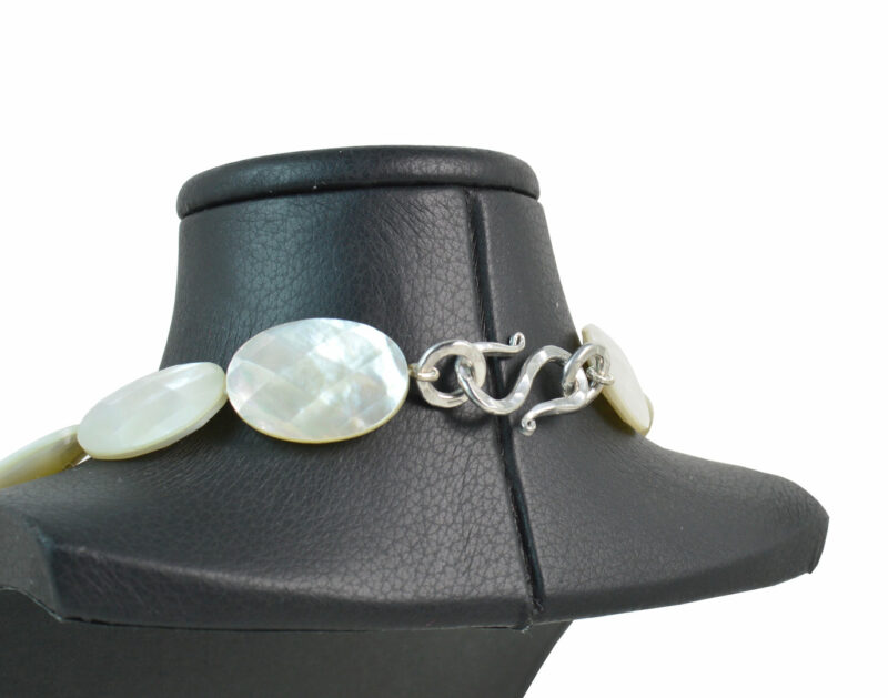 Collana in Madreperla con chiusura in Argento 925 - immagine 3