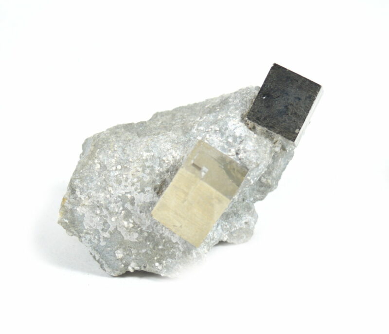 Minerale Grezzo in Cubo Pirite. Soprammobile, Idea Regalo - immagine 3