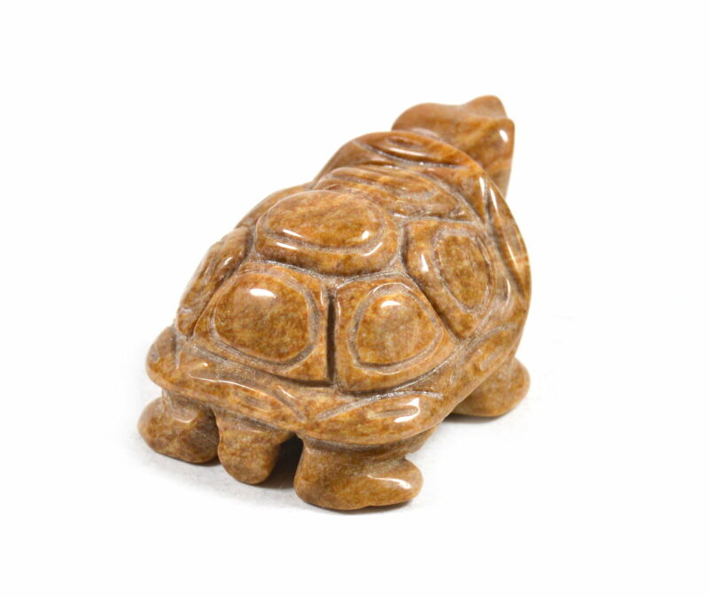 Tartaruga in Diaspro. Soprammobile, Idea Regalo - immagine 3