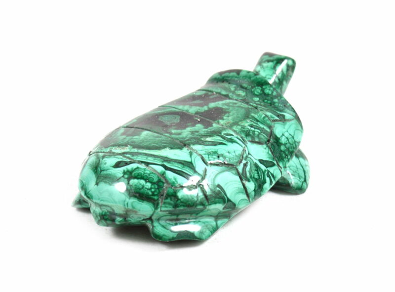 Tartaruga in Malachite. Soprammobile, Idea Regalo - immagine 3