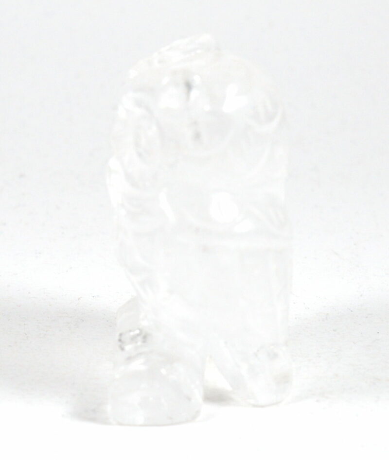 Gufo in Cristallo di Rocca. Soprammobile, Idea Regalo - immagine 2