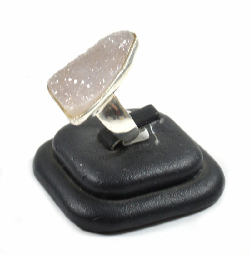 Anello in Argento 925 con Geode di Agata - immagine 2