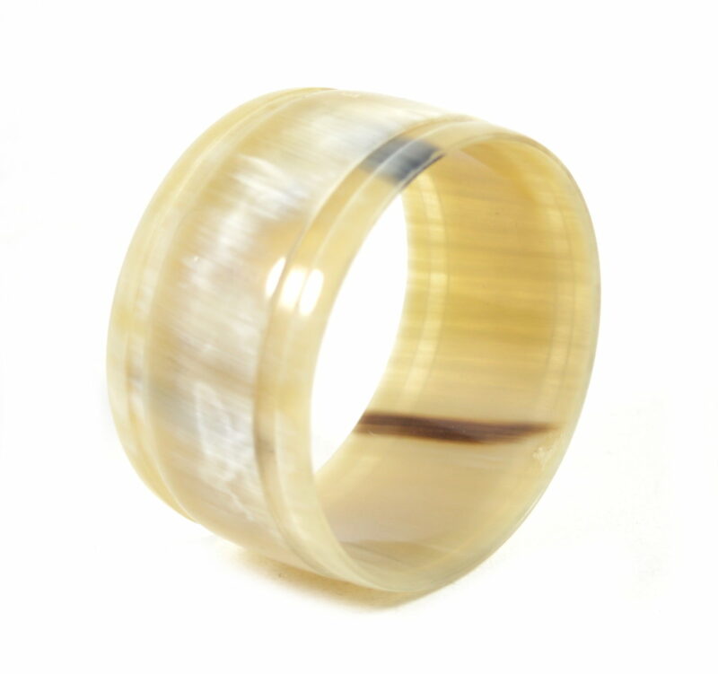 Bracciale Alto Rigido in Corno - immagine 3