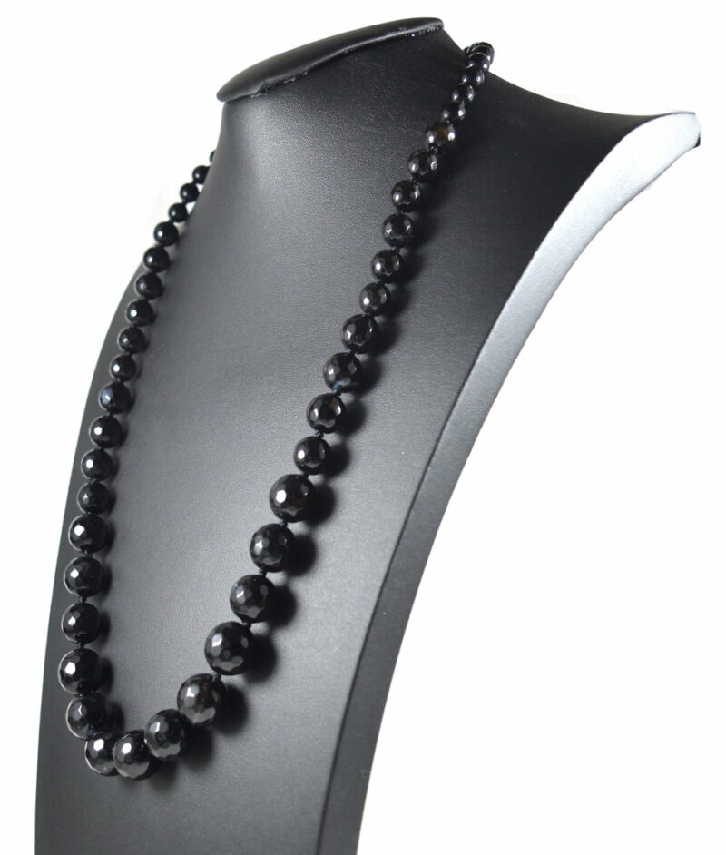 Collana a Scalare in Agata Nera - immagine 2