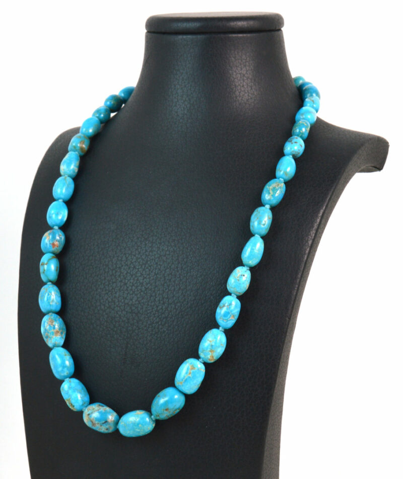 Collana a scalare in Turchese e Chiusura in Argento 925 - immagine 2