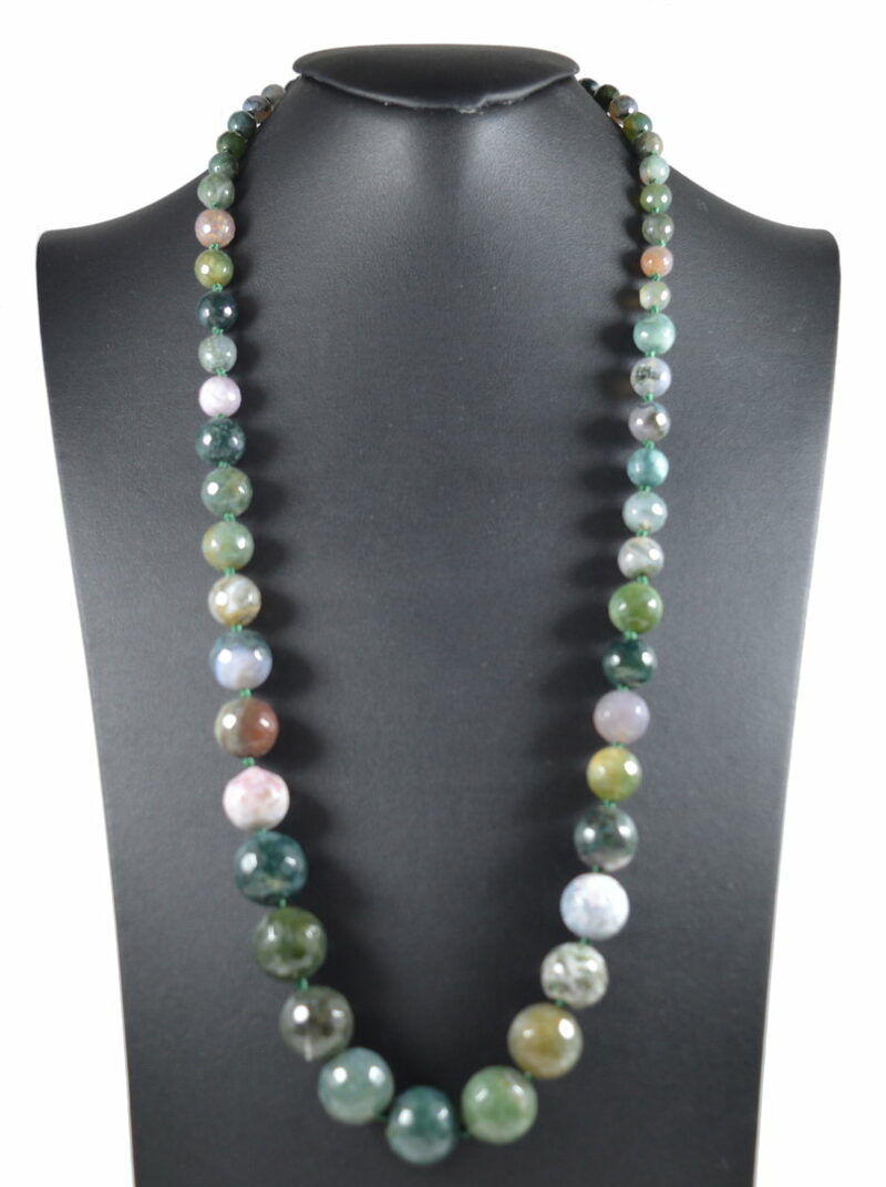 Collana a Scalare in Agata Muschiata