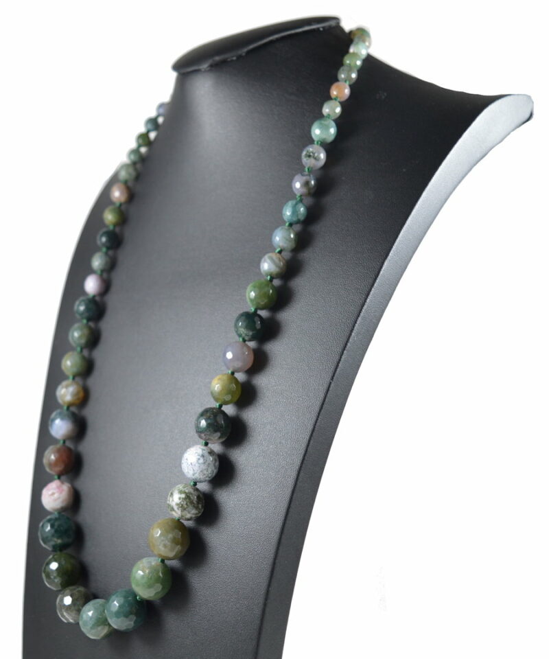 Collana a Scalare in Agata Muschiata - immagine 2