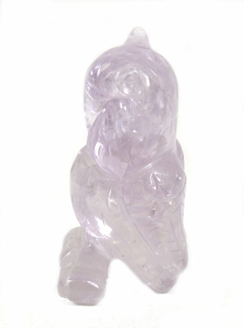 Gufo in Ametista. Soprammobile, Idea Regalo - immagine 4