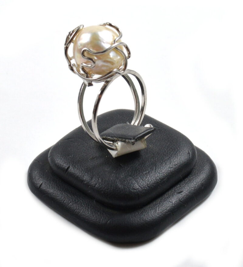 Anello Lavorato in Argento 925 con Scaramazza - immagine 3