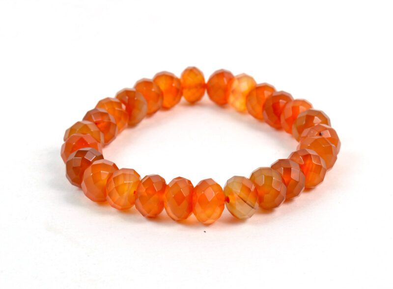 Bracciale Elasticizzato in Corniola
