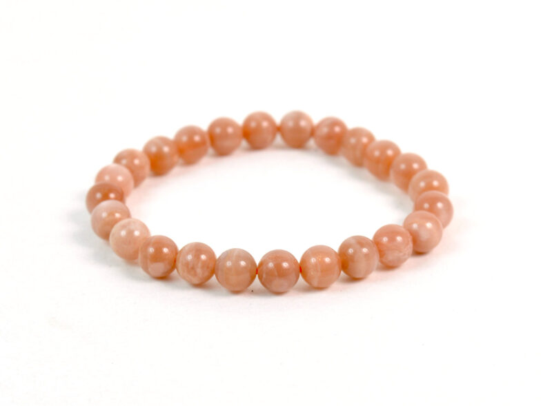 Bracciale Elasticizzato in Pietra del Sole (pietre Ø 8 mm circa)