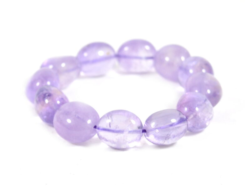 Bracciale Elasticizzato in Ametista - immagine 2