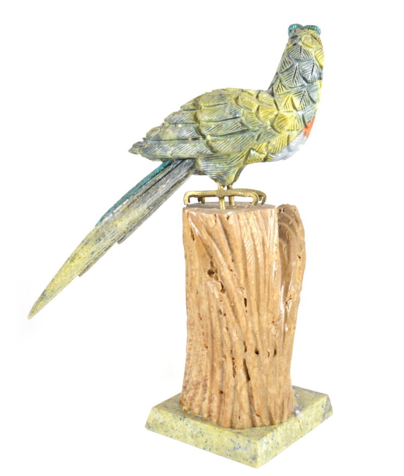 Pappagallo in Agata Grande. Soprammobile, Idea Regalo - immagine 4