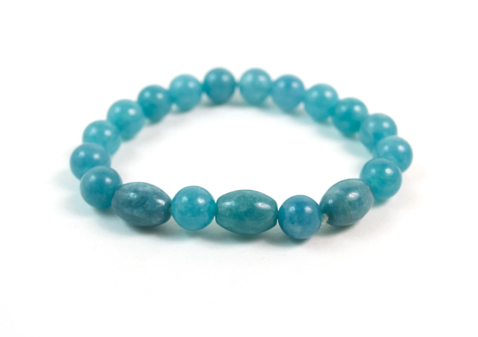 Bracciale Elasticizzato in Angelite